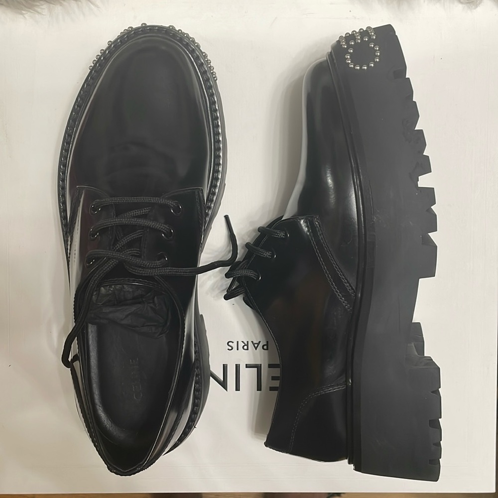 Celine tie ups never worn